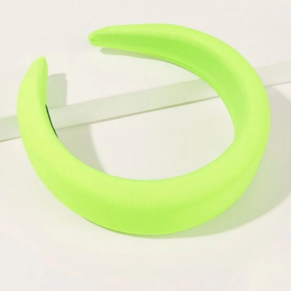 *Final Price*Neon Green Padded Headband